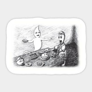 Bowling Death by Dessert Sticker